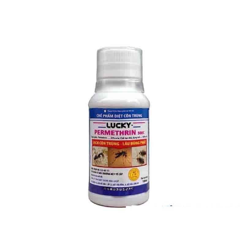 Thuốc diệt côn trùng lucky permethrin 50ec lọ 100ml