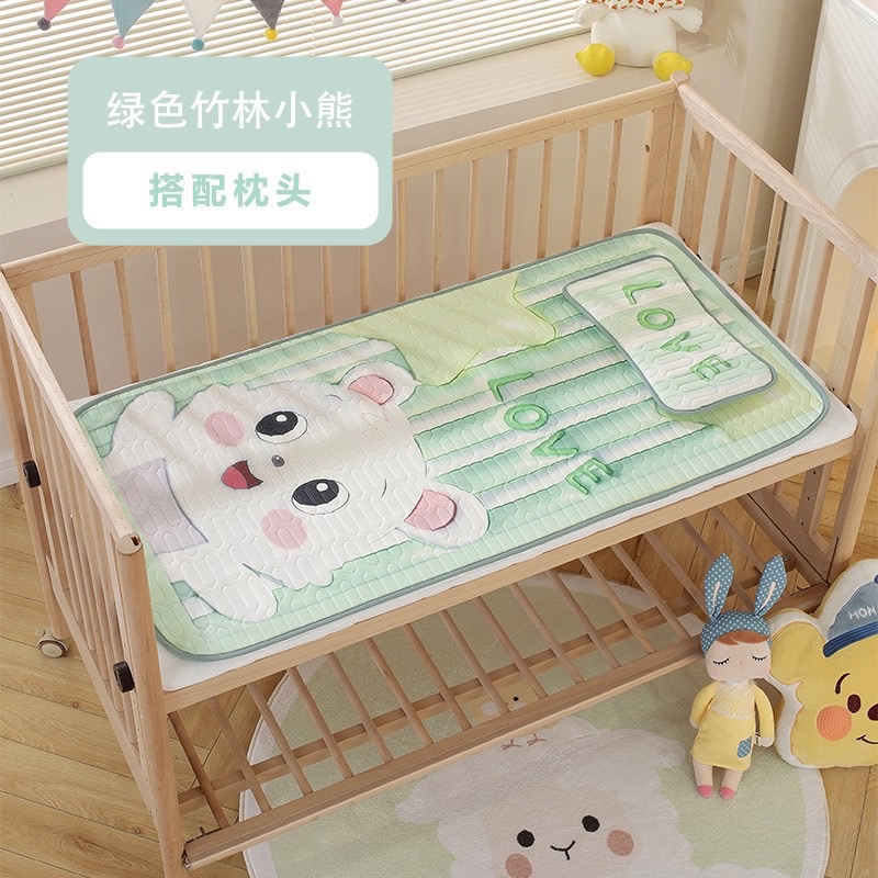 [HÀNG LOẠI 1] Chiếu điều hoà cao su non kèm gối cho bé (mẫu mới nhất 2026)