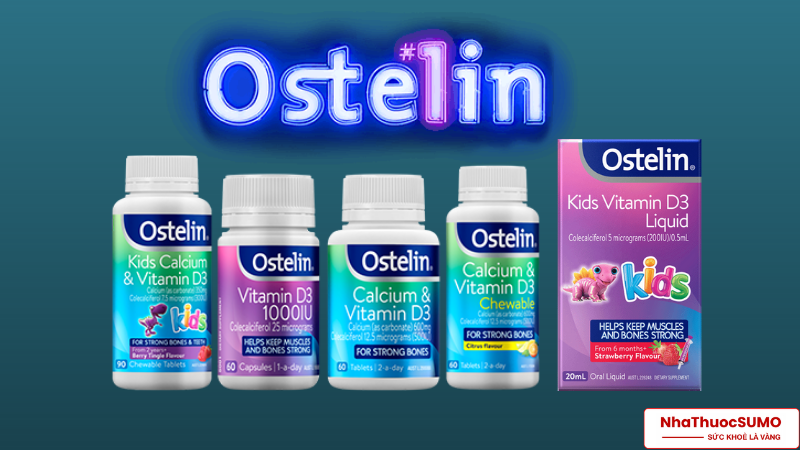 Vitamin D3 Ostelin Nhỏ Giọt Cho Bé