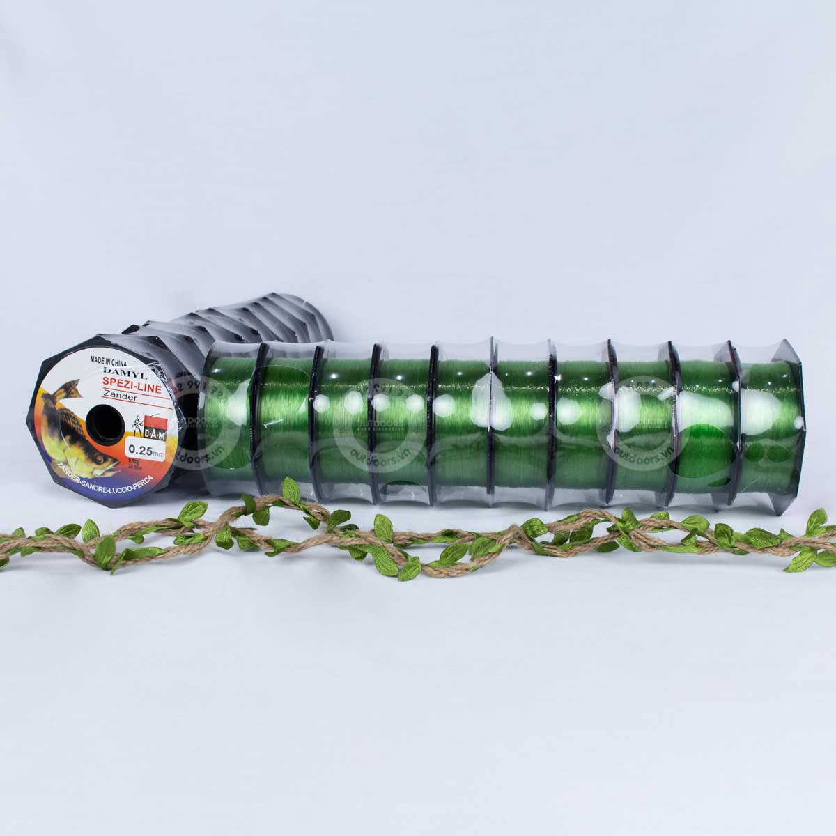 [HCM] Dây cước câu cá Nylon DAMYL SPEZI 100yds (1 lốc 10 cuộn)