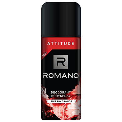 [HCM]Xịt Khử Mùi Romano Attitude 150ml