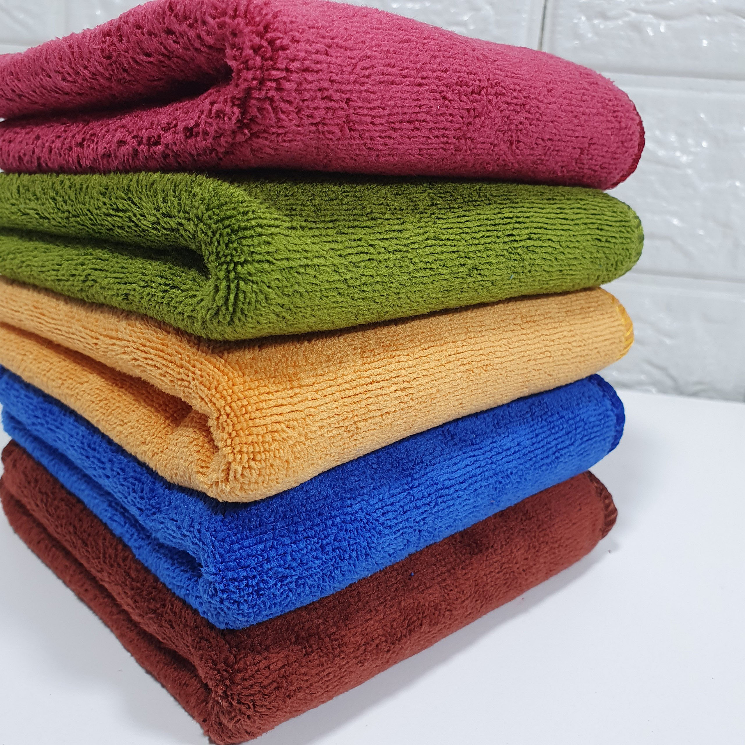Váy Quây Spa Kèm Khăn Quấn Đầu Chất Microfiber Cao Cấp