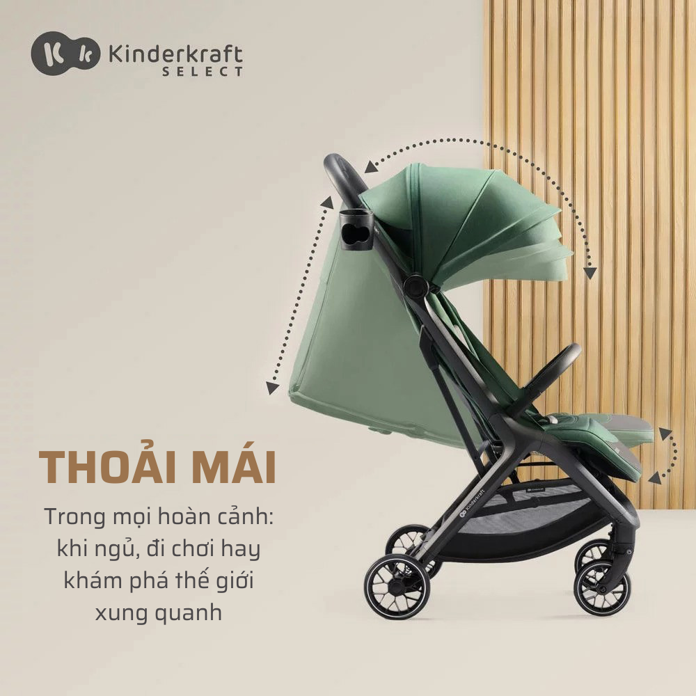 Xe đẩy cho bé Kinderkraft NUBI 2