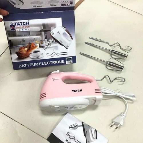 Máy đánh trứng cầm tay TATCH 7 TỐC ĐỘ 100W cao cấp