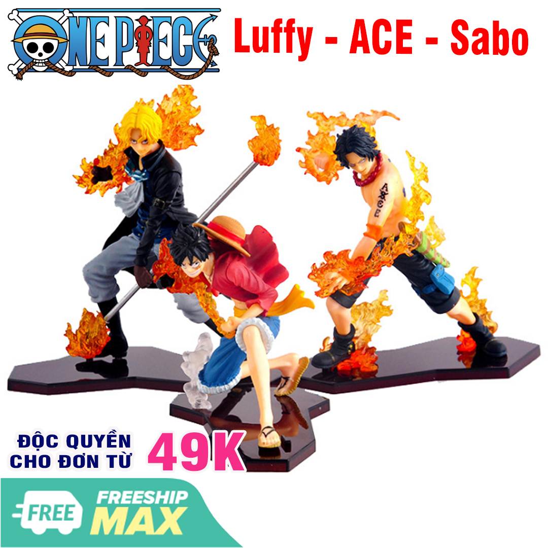 Bộ Mô Hình Figure LuffyAceSabo Attack Styling One Piece Giá Tốt Nhất Tại Otakulcom #42 Bộ Mô Hình Figure LuffyAceSabo Attack Styling One Piece Giá Tốt Nhất Tại Otakulcom