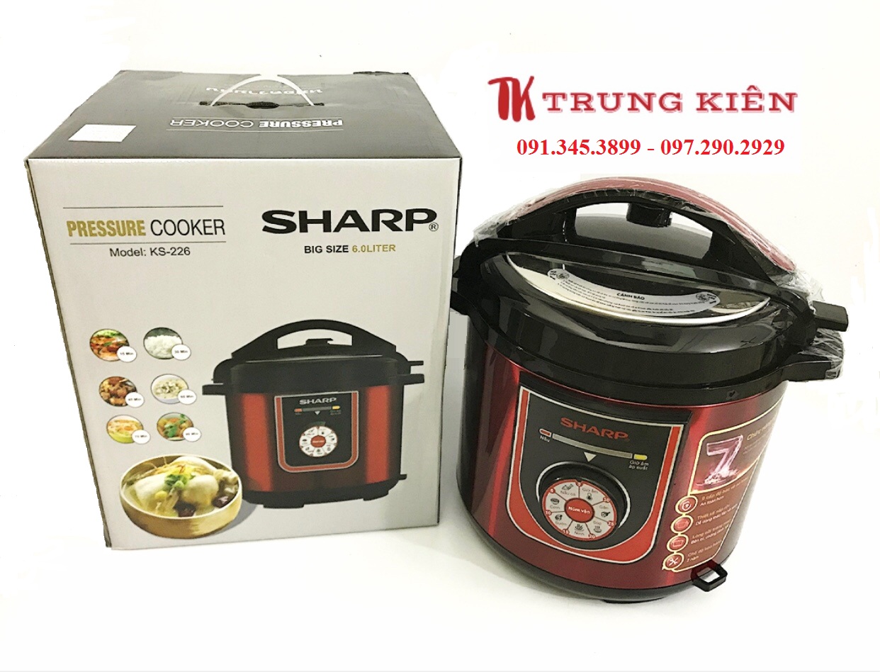 Nồi Áp Suất Đa Năng SHARP 6.0 lít