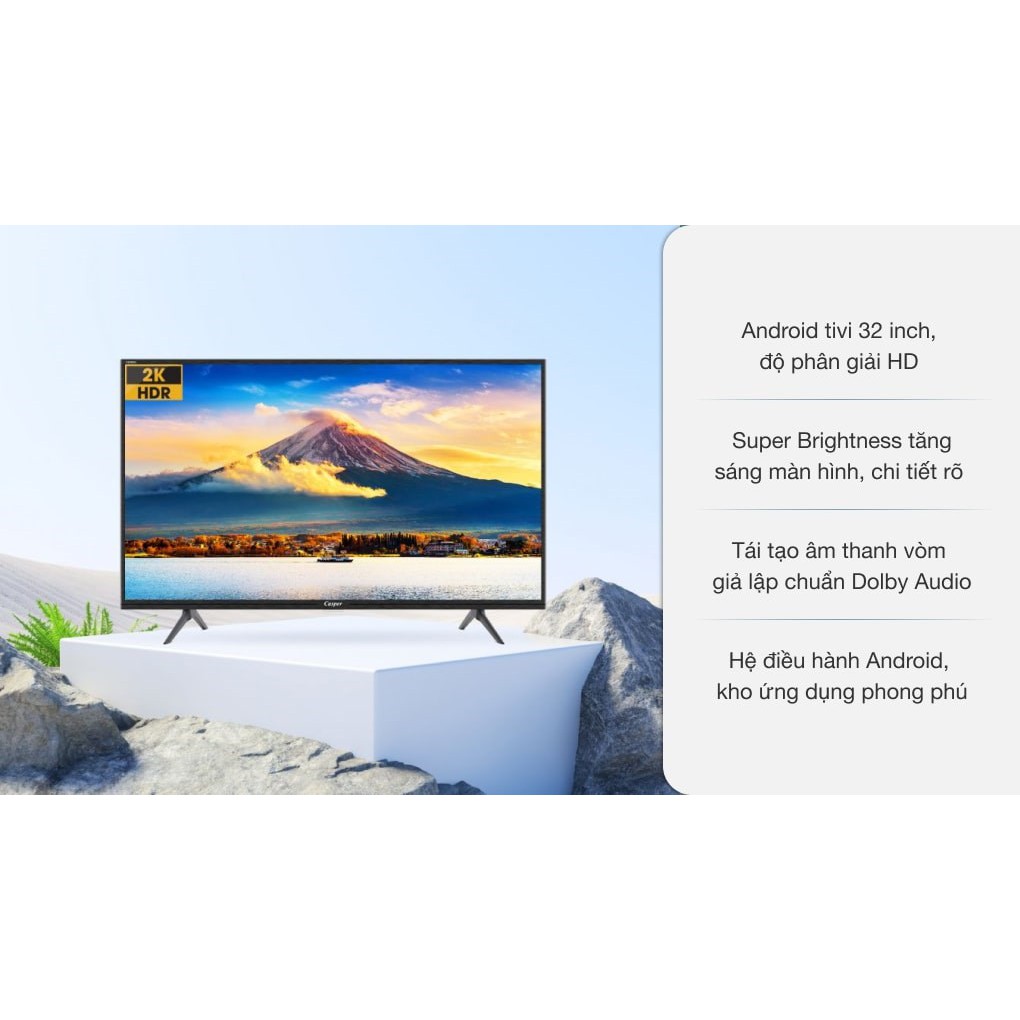 [HCM]Smart Tivi Casper 32 inch 32HG5200 (Miễn phí giao tại HCM-ngoài tỉnh liên hệ shop)