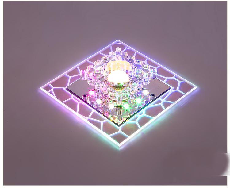 Đèn Led pha lê ốp trần LPLV03