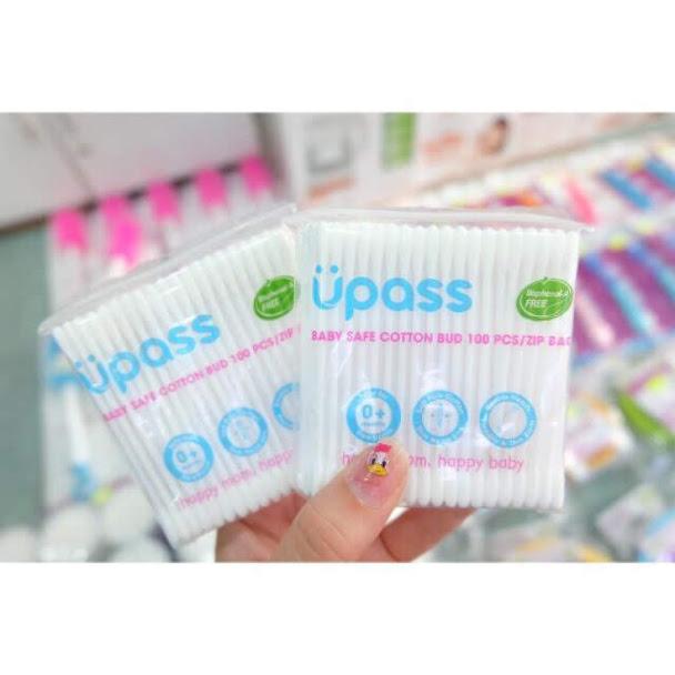 Tăm bông trẻ em UPASS - Gói 100 chiếc