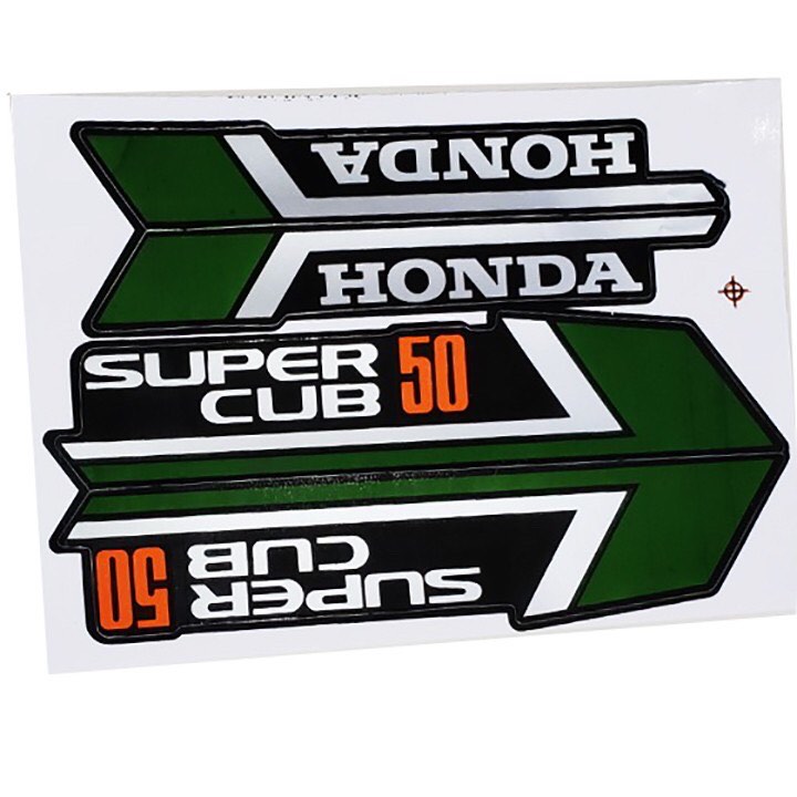 BỘ TEM SUPER CUB - SUPER CUB CŨ XANH