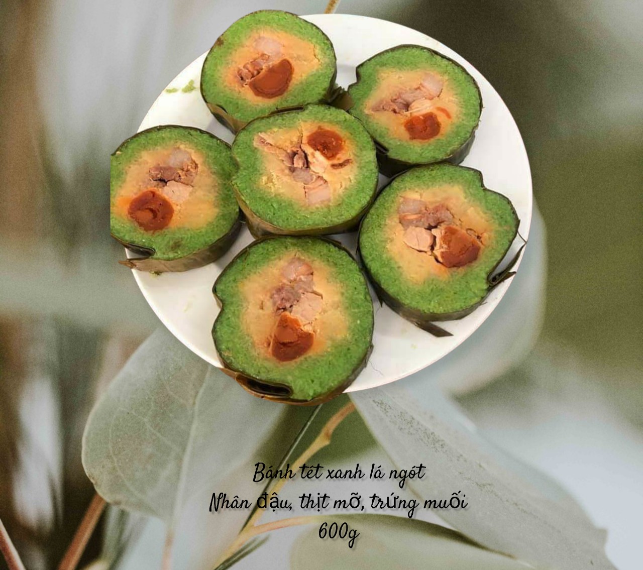 Combo 3 Đòn Bánh Tét Trà Cuôn