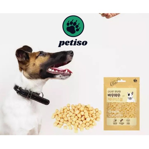 Phô Mai Viên Cho Chó Bowwow Cheese Ball (100g)