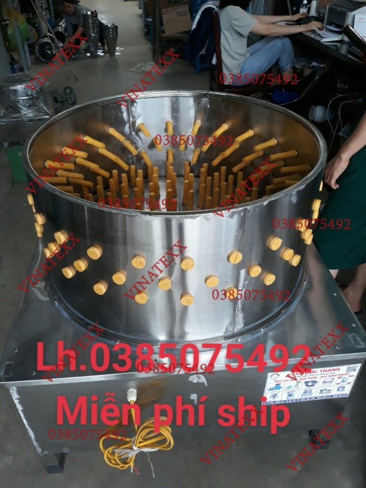 Máy vặt lông gà vịt trong 1 lần vặt được 3-5 con siêu nhanh