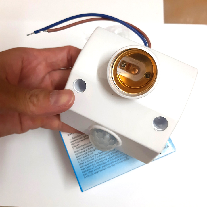 Đui đèn cảm biến chuyển động-đui đèn cảm biến chuyển động, đuôi đèn cảm ứng chuyển động hồng ngoại