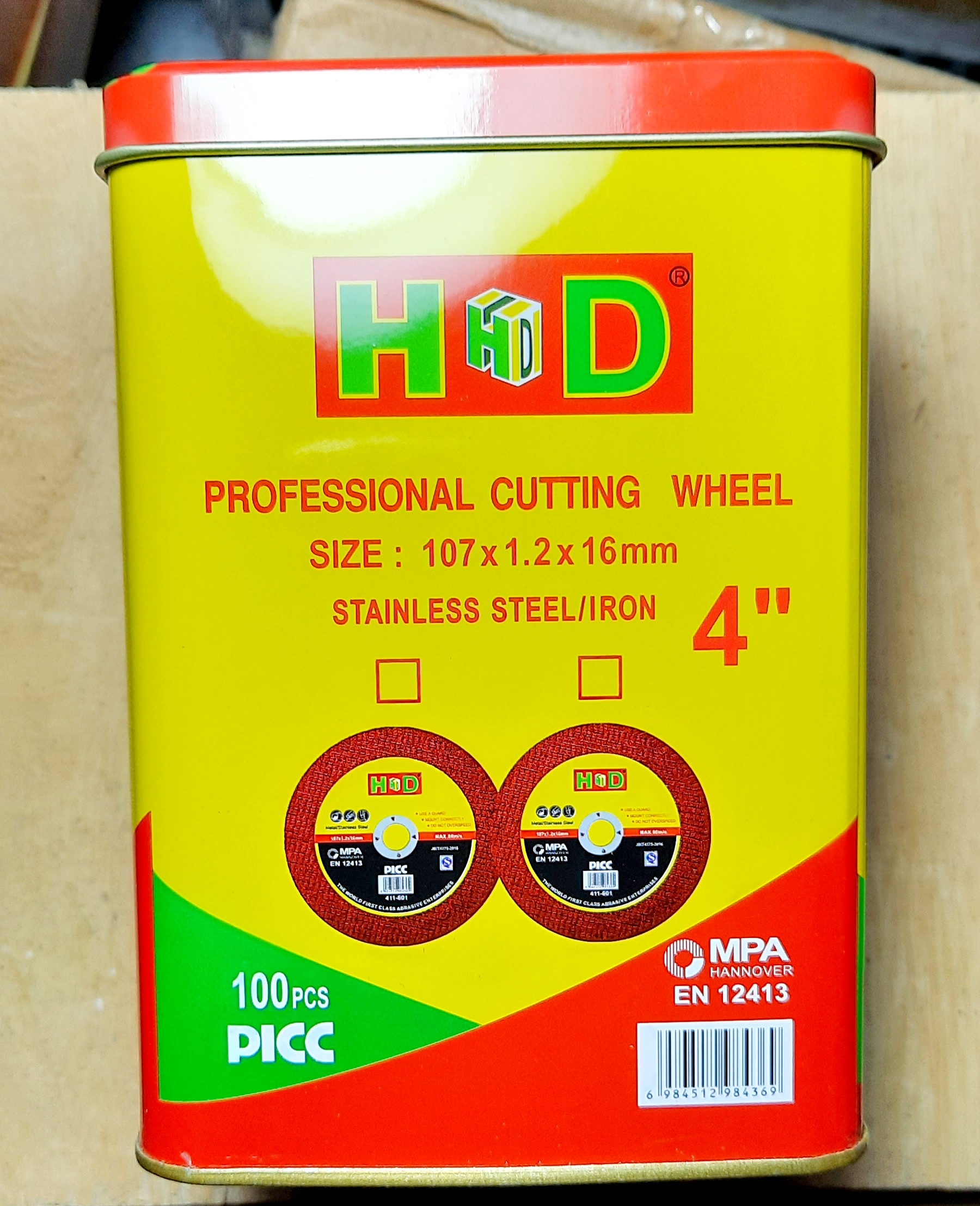 Đá cắt sắt, đá cắt inox, đá cắt kim loại HD