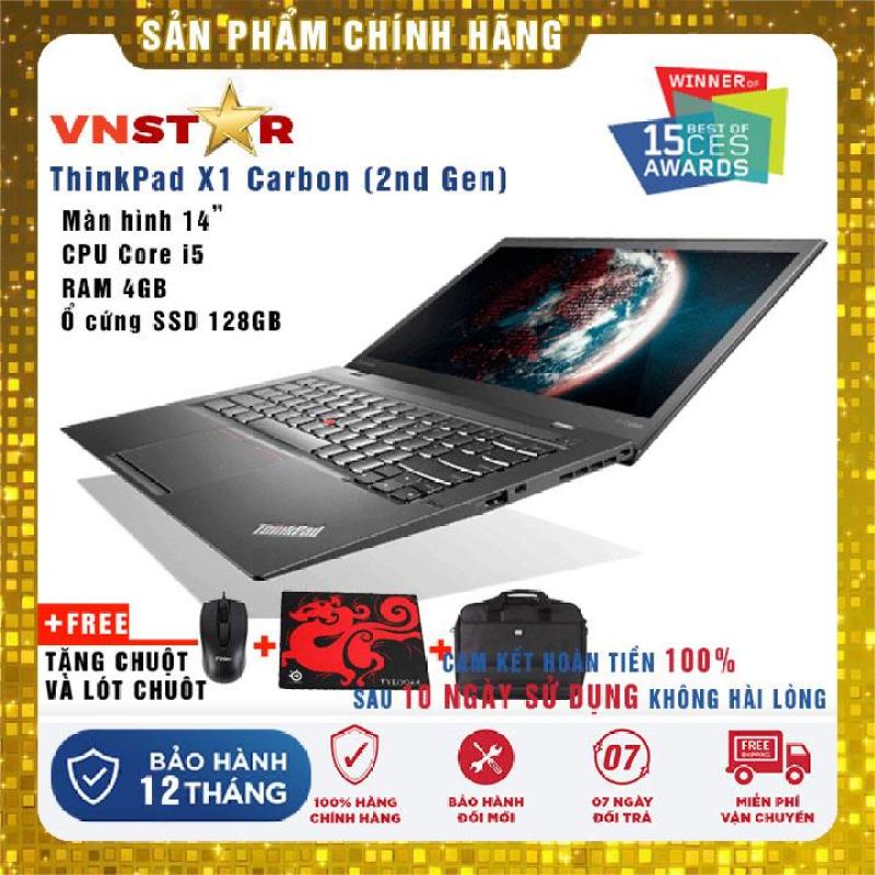 Laptop Lenovo ThinkPad X1 Carbon Gen2 i5-4300U | Ram 8GB | SSD 128Gb/256Gb 14 | FHD - Nhập khẩu USA