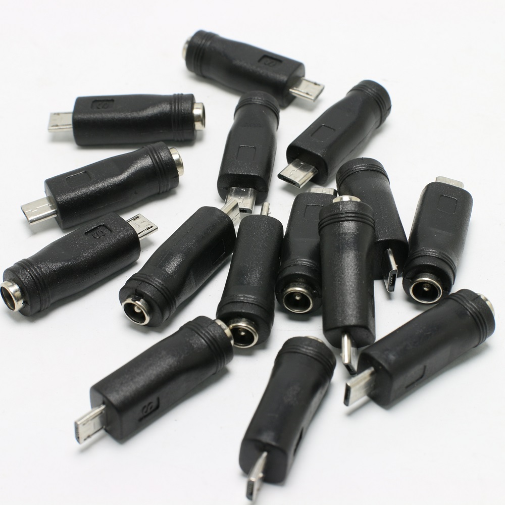 ĐẦU CHUYỂN NGUỒN DC 5.5*2.1MM SANG MICRO USB (V8)