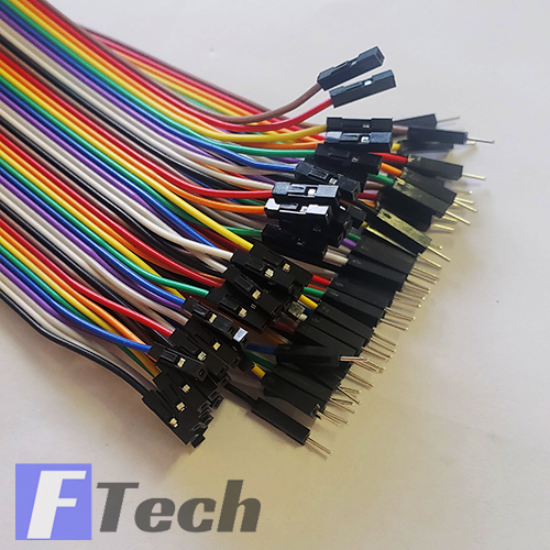 Dây Cắm Breadboard Đực Cái 20cm/30cm 40 Sợi (M-F Jumper Wire)