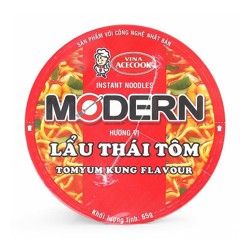 [Siêu thị WinMart] - Thùng 24 ly mì Modern lẩu Thái tôm 65g