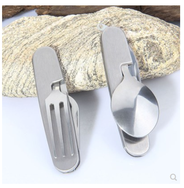 Bộ dao thìa dĩa gấp gọn siêu nhẹ