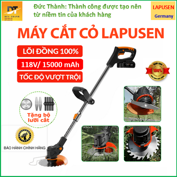 Máy cắt cỏ pin Lapusen 118V