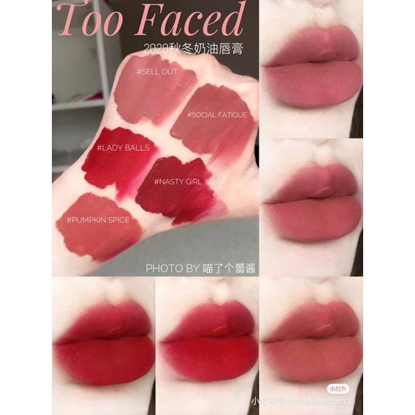 SON KEM TOO FACED MELTED MATTE