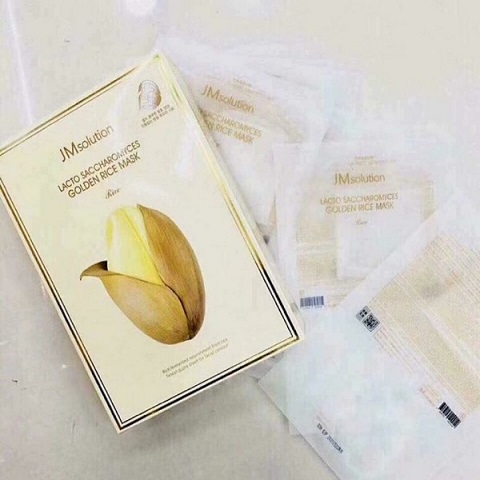 [HCM]Mặt nạ JMsolution Lacto Saccharomyces Golden Rice Mask 30ml