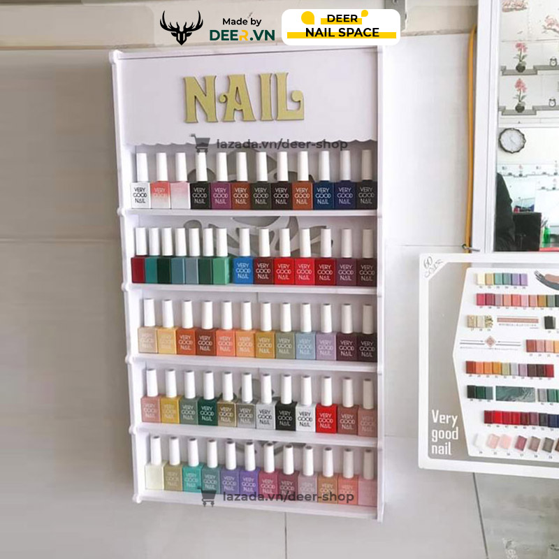 DEER - Kệ Trưng Bày, Để Nước Sơn Treo Tường