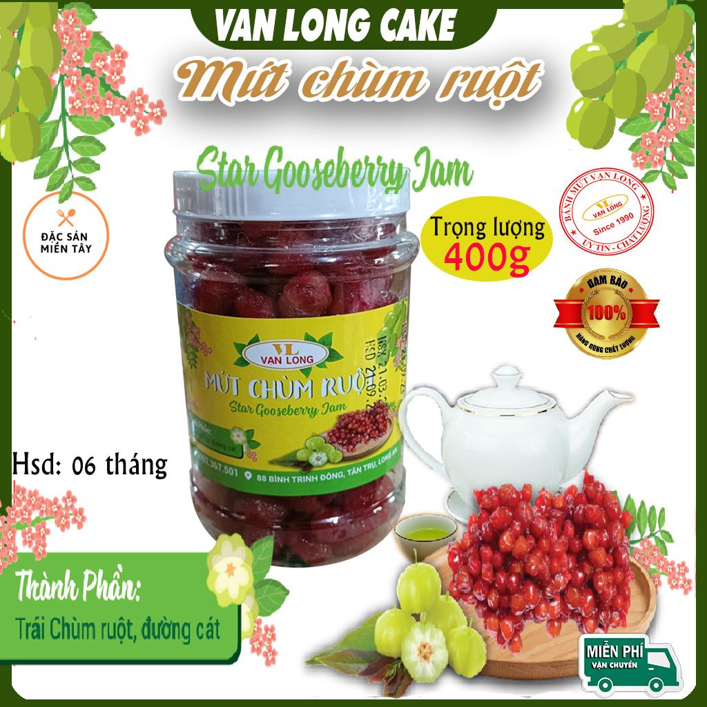 Mứt chùm ruột chua ngọt