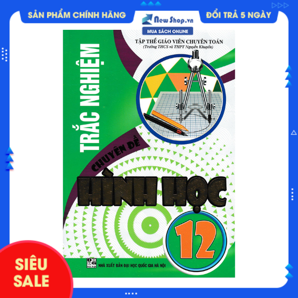 Sách - trắc nghiệm chuyên đề hình học 12 - newshop