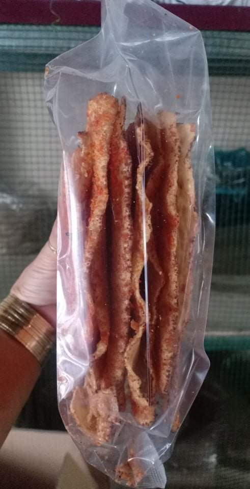 Bánh tráng sa tế kho bò( bịch vuông)