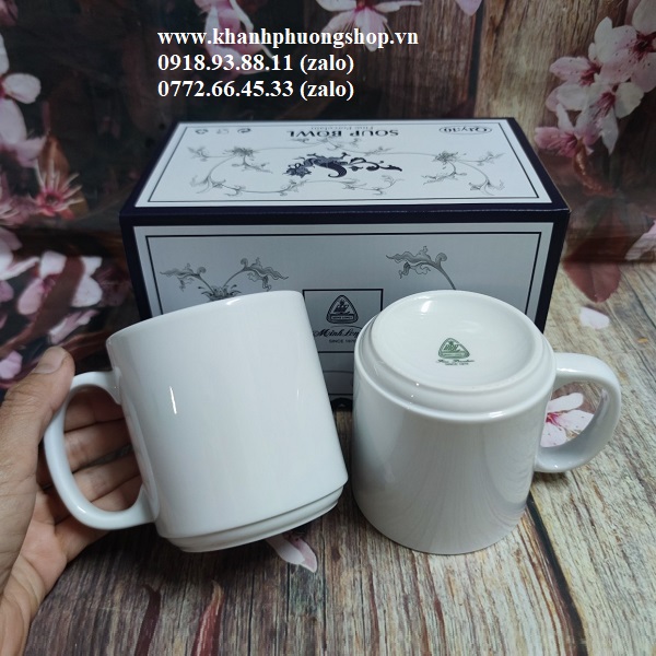 ly sứ Minh Long 350ml - ly sứ minh long