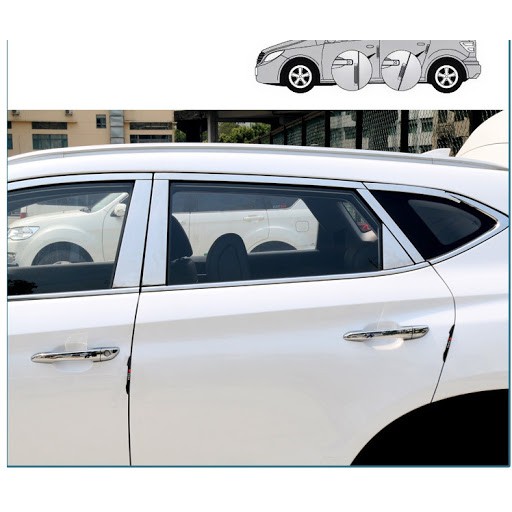 Bộ 4 miếng chống va chạm cửa xe ô tô IPOP