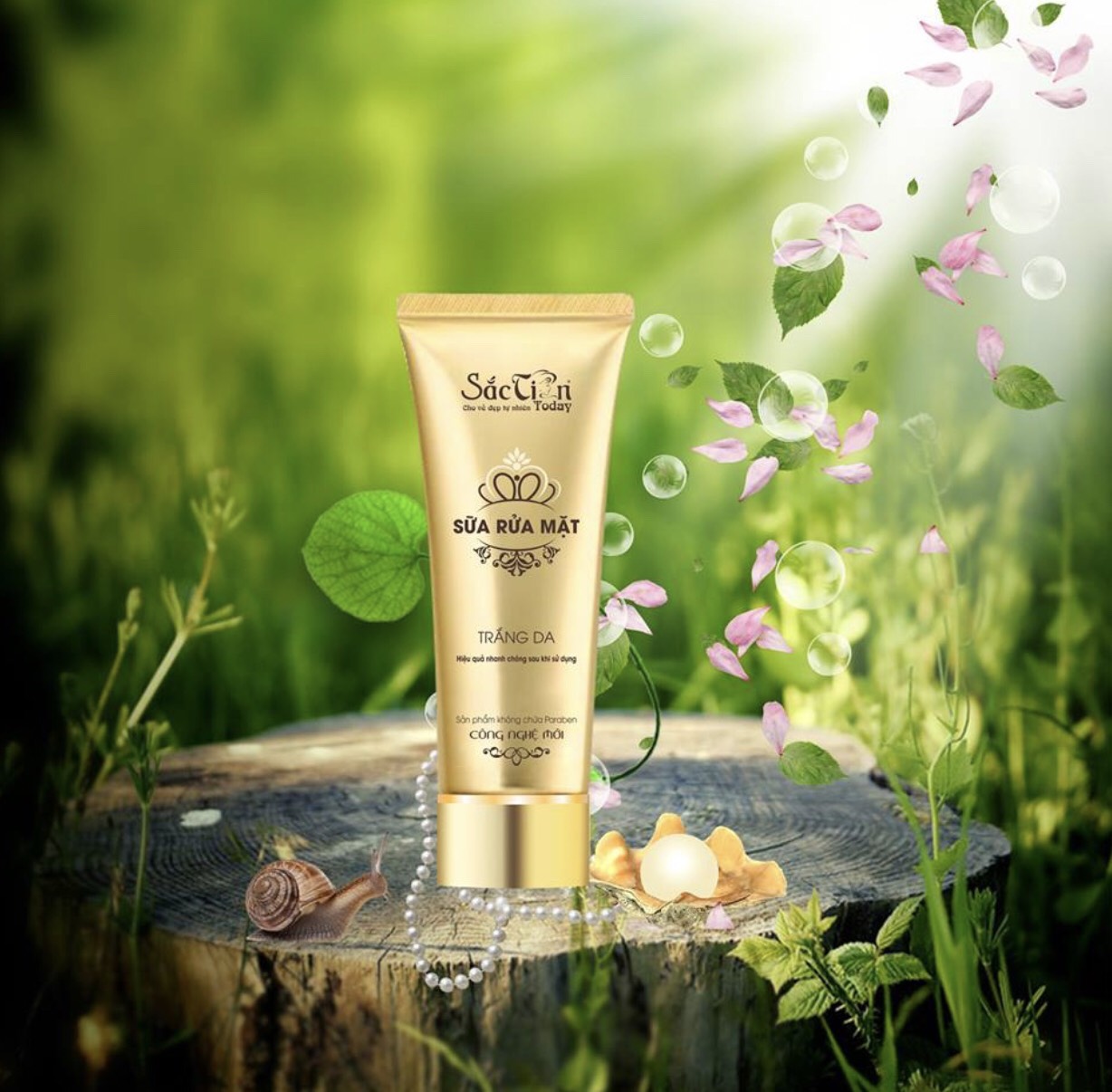 Combo  2 Sữa Rửa Mặt Trắng Da Sắc Tiên Today 100ml/tuýp