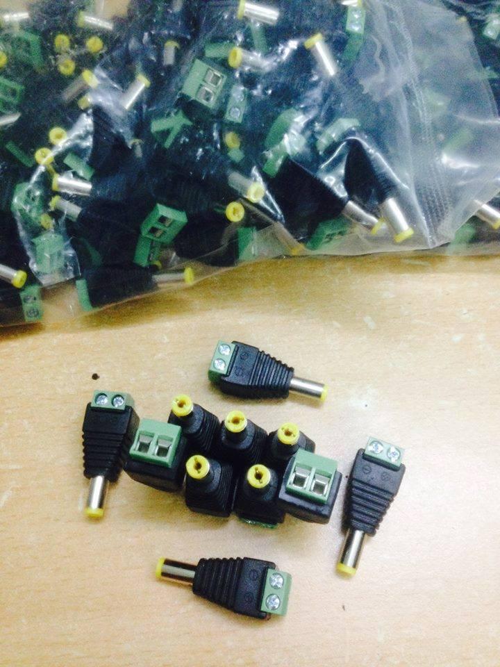 Jack nguồn DC  đực vặn vít hộp 10 cái