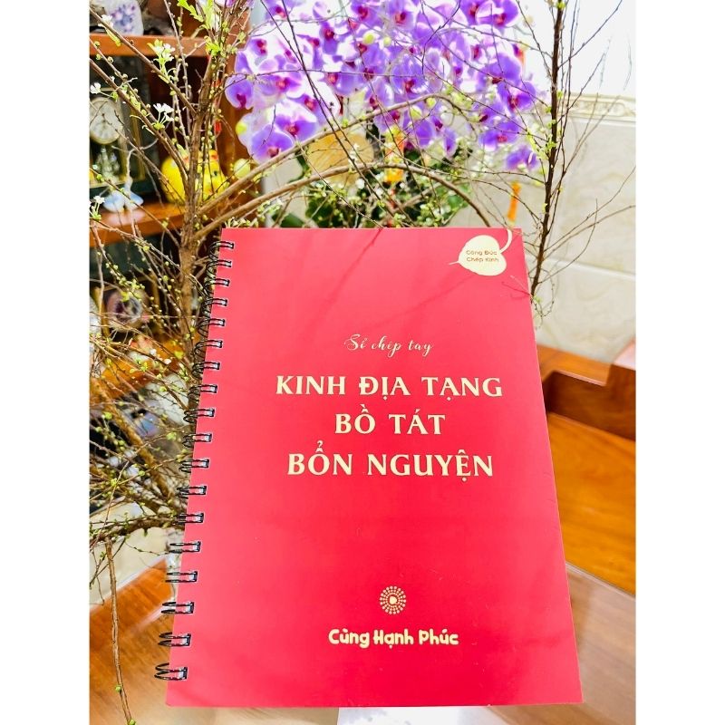 Tập vở chép Kinh Địa Tạng