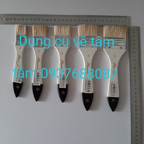 Cọ bản, cọ ngang, cọ phoenix mã 716-dụng cụ vẽ tâm tâm