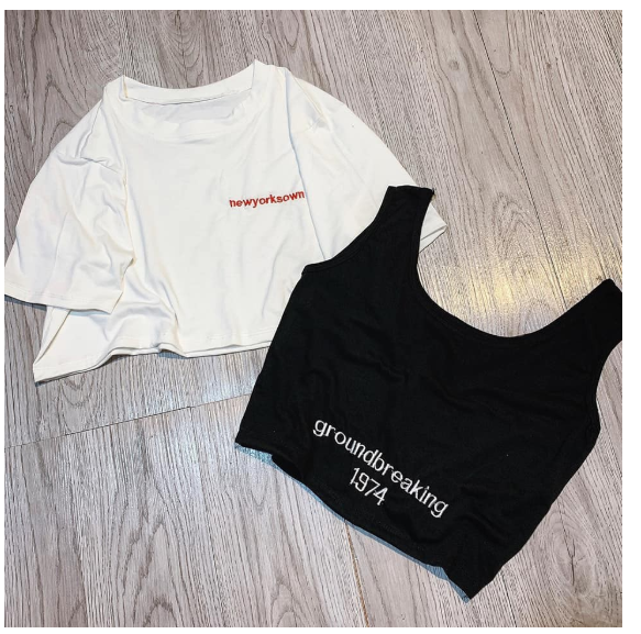 [HCM]Áo Croptop Nữ ?? Set croptop 2 món áo nữ SIÊU HOT ??