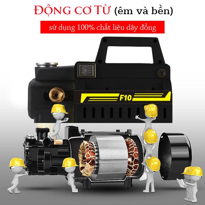 [HCM]Máy phun rửa xe Fuki F10 2100W
