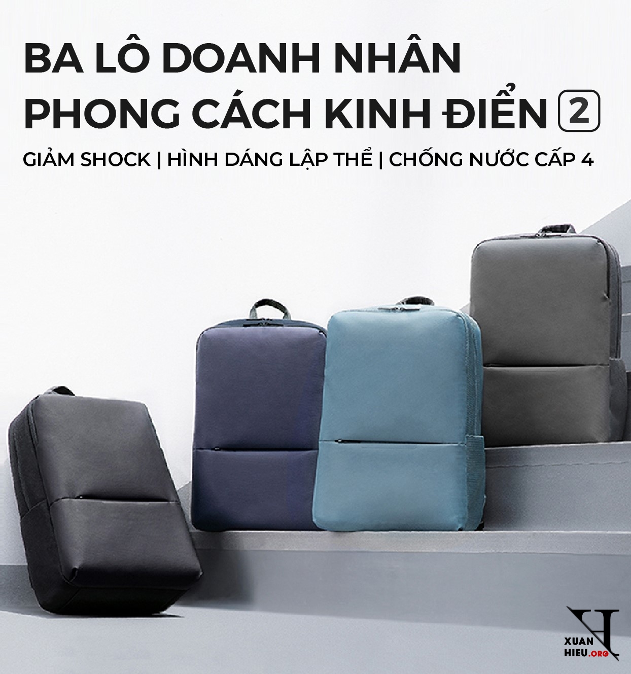 Ba lô Doanh Nhân Gen2 Xiaomim (đen)