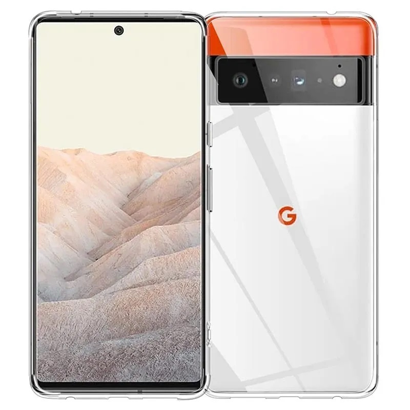 Ốp dẻo trong suốt cho Google Pixel 6 (Hàng loại A)