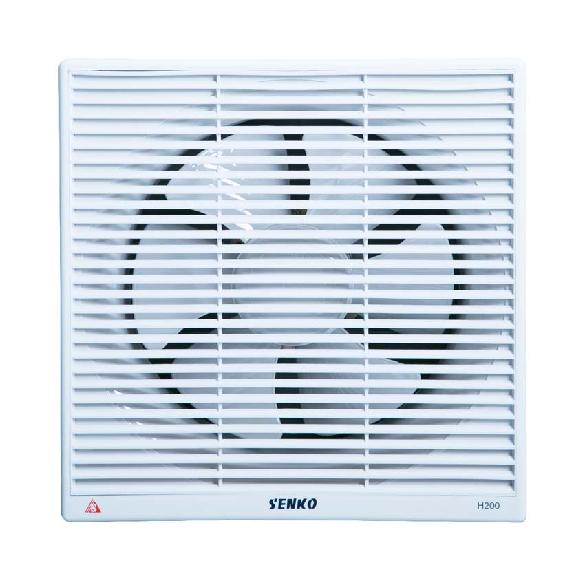 Quạt hút thông gió 2 chiều âm tường Senko H200 35W cao cấp - HUYNH VINH