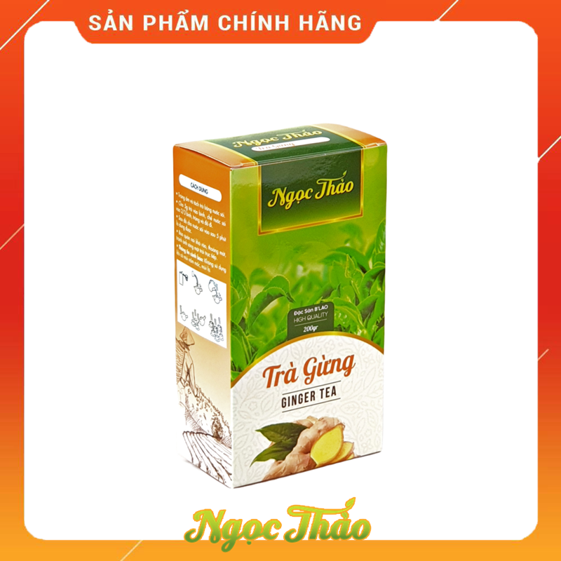 Hộp Trà Gừng 200 gr - Ngọc Thảo