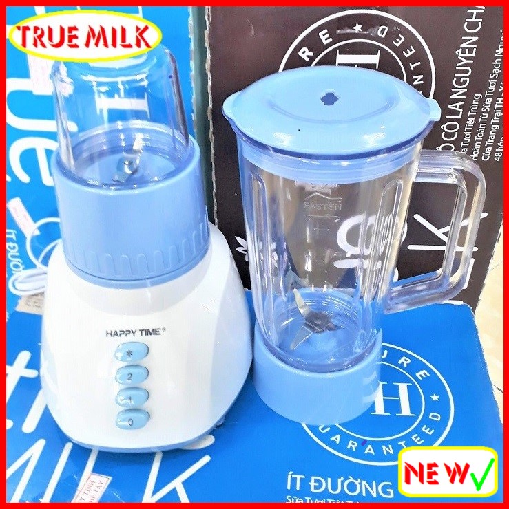 Bộ 2 cối và Máy xay sinh tố Sunhouse Happy Time HTD5113G - may xay sinh to da nang - may xay happy time - may sinh to - may xay da nang cong suat 350w - may xay sinh to mini - may xay sinh to chinh hang - TrueMe TrueMart TrueMeNews LazadaTrueMe