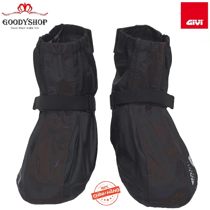 Giày Đi Mưa Givi Shoe Cover SC02 với 100% Polyester giúp bạn yên tâm hơn khi di chuyển dưới trời mưa.GOODYSHOP