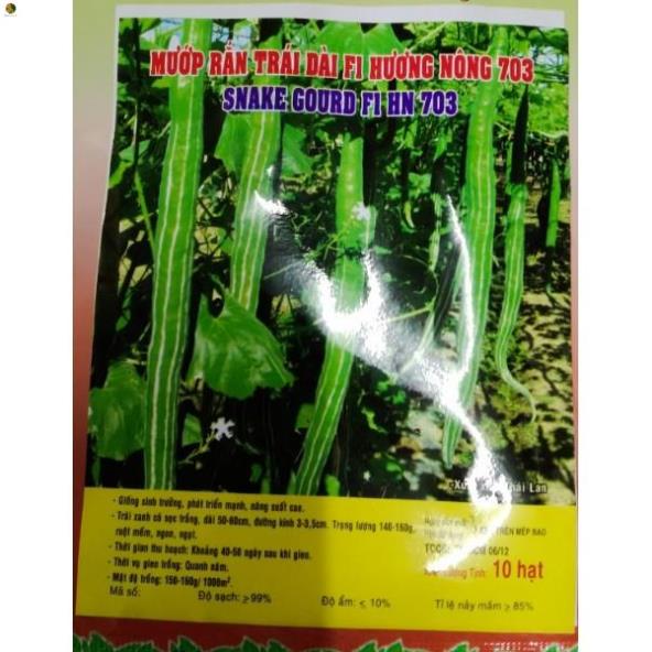 HẠT MƯỚP RẮN F1 703 - GÓI 1 GRAM