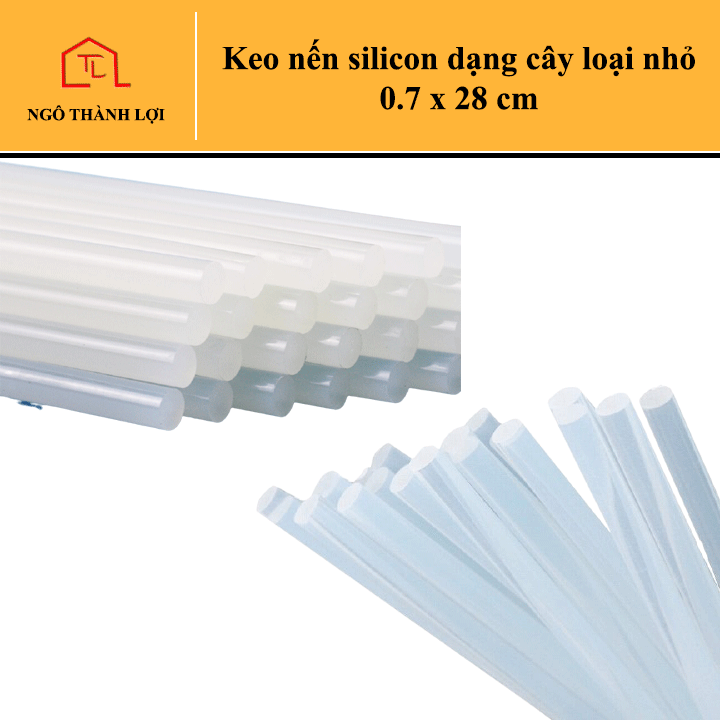 Keo nến silicon loại nhỏ & lớn, keo đèn cầy chất lượng cao