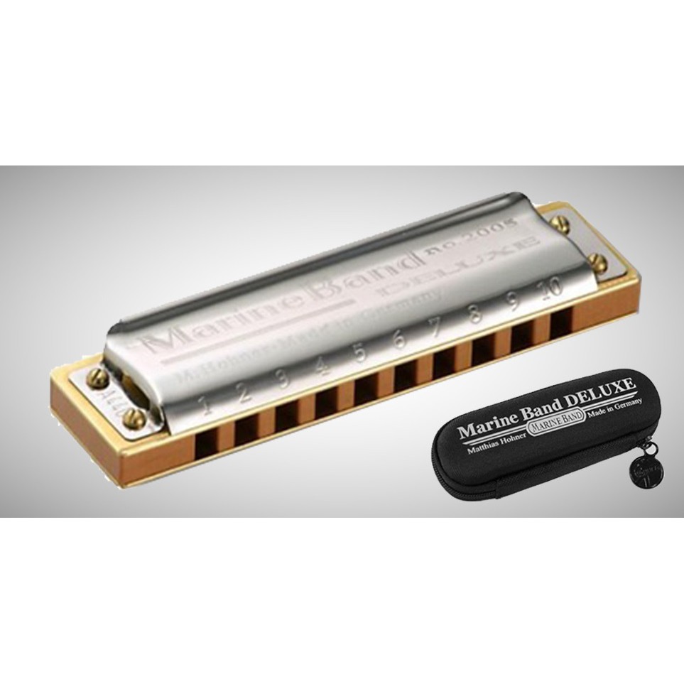 Harmonica Diatonic Marine Band Deluxe ( Full Key A, C, D, E, F, G ) - Nhập Khẩu Đức - Phân phối Sol.G