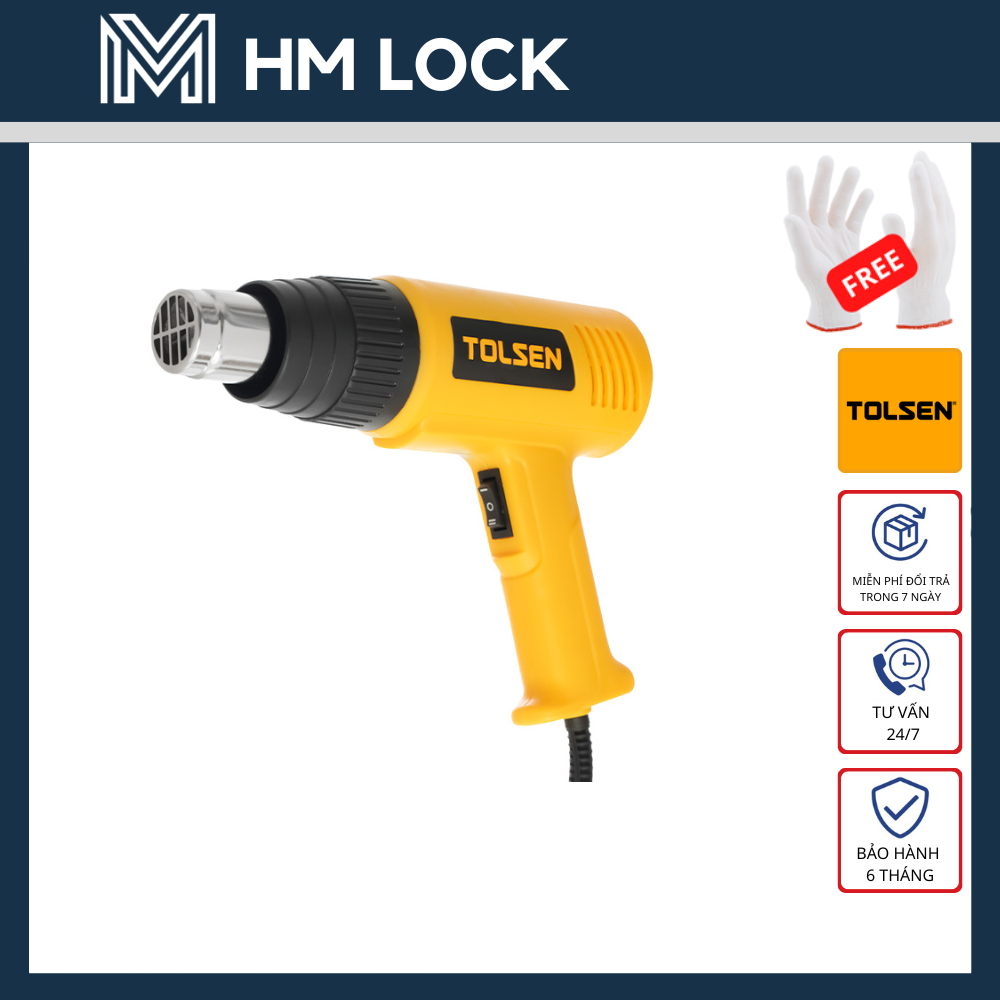 MÁY KHÒ 1000W - 2000W TOLSEN 79100 - HÀNG CHÍNH HÃNG - HM LOCK