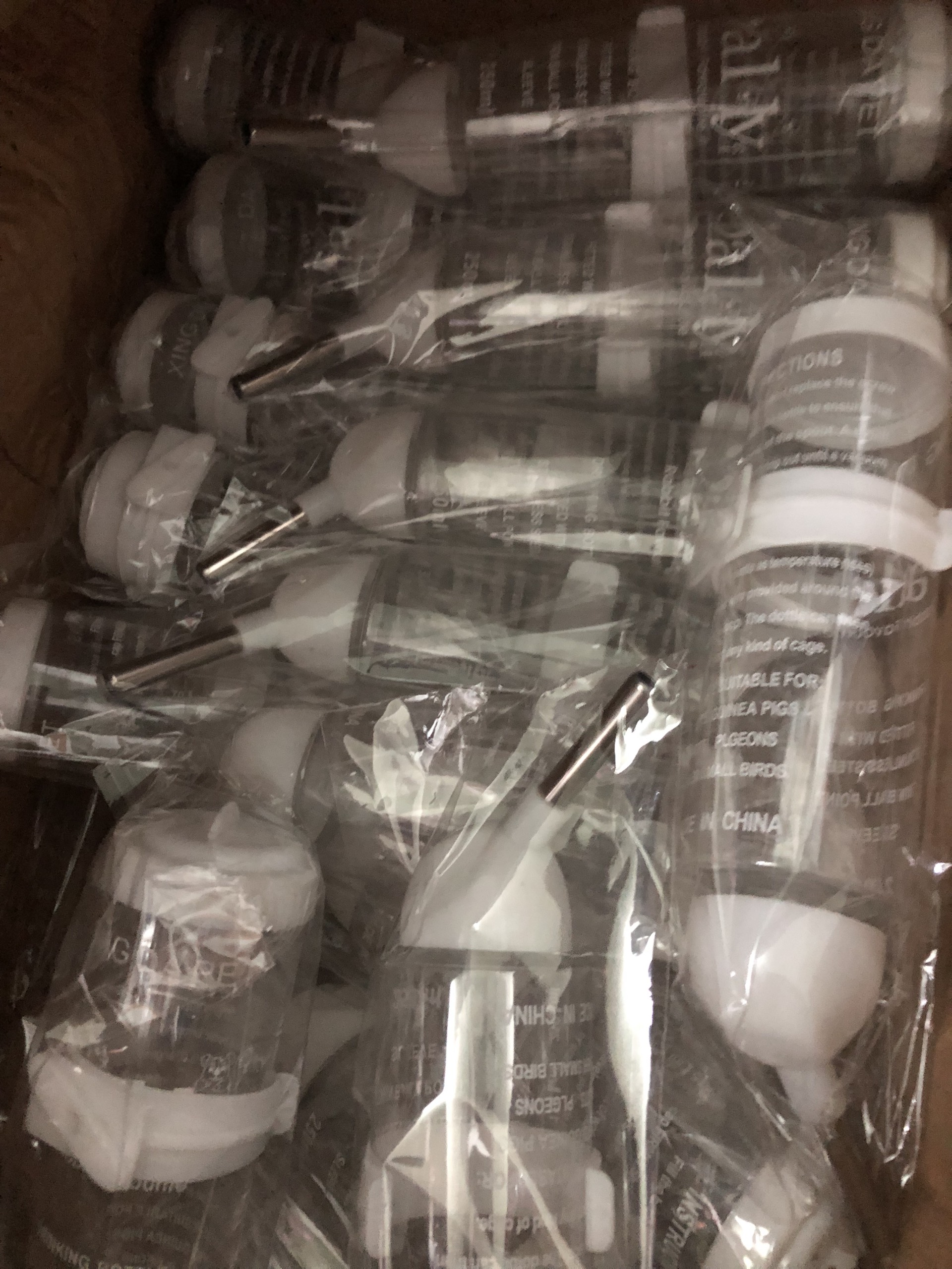 Water Bottle for Birds/Hamsters